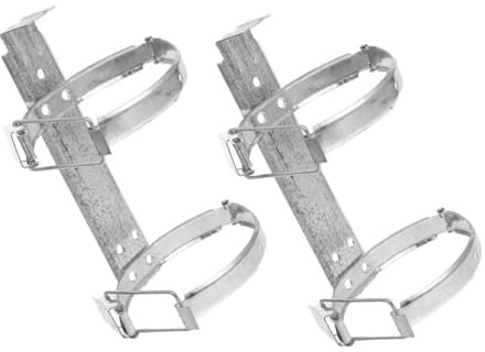 OSALADI Eisen Feuerlöscher Halterung Halterung 2 Stücke Feuerlöscher Zubehör für Marine Feuerlöscher Stehen