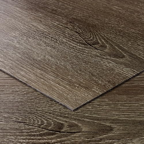 Livelynine Vinylgolv Självhäftande Ek Naturlig 30x30CM PVC Golvbeläggning Badrum Kök 32-Kakel Självhäftande Plattor Golv Träutseende Ek Sonoma Självhäftande Plattor Golv Träutseende Badrum Sovrum