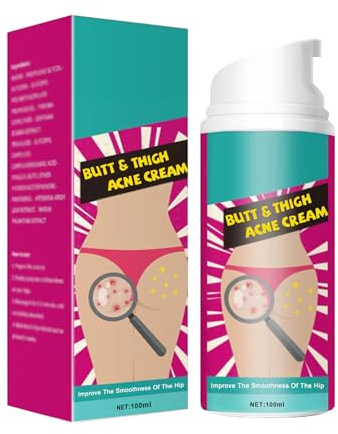 Crème pour les Boutons des Fesses,Lotion de Compensation de l'acné des Fesses,Anti-Boutons pour les Fesse,Nettoyante Contre l'Acné 100ML