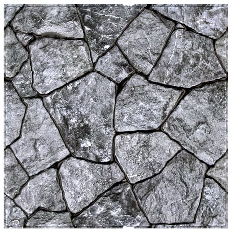 3D-väggpaneler självhäftande stenliknande, 10 stycken, väggbeklädnad självhäftande stenliknande PVC 3D stentapet, 30 x 30 cm, 3D-tegeltapet för vardagsrum, sovrum, mörkgrå-1