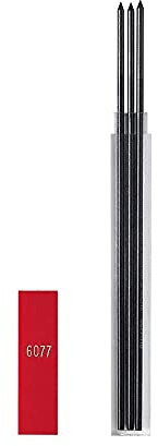 Caran d'Ache Minas de lápiz Technograph de 2 mm, 3 unidades