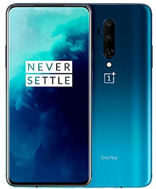 Oneplus 7T Pro Smartphone 8Go RAM + 256Go Stockage - Haze Bleu - écran Amoled 90 Hz 6, 67 - Warp Charge 30