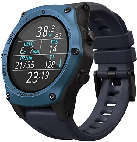 SHEARWATER RESEARCH Teric Wrist Dive Computer (Blue)
