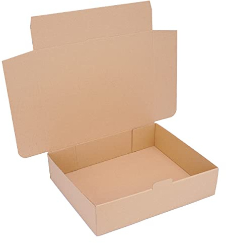 verpacking 25 WP M 365 x 295 x 95 mm kartonger för frakt av varor | DIN A4 | DHL-kartong | lätt, stabil och pålitlig
