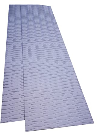 TOOGOU DIY-Traktionspad mit rutschfestem Griff, Matte (23 x 90 cm), vielseitig & trimmbar, EVA-Pad für SUP, Surfen, SUP, Skimboards Standup & mehr (2 Stück, weiß)