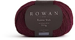 Rowan Rowan Sock Wool Ruby 100% Wool Yarn - 100g