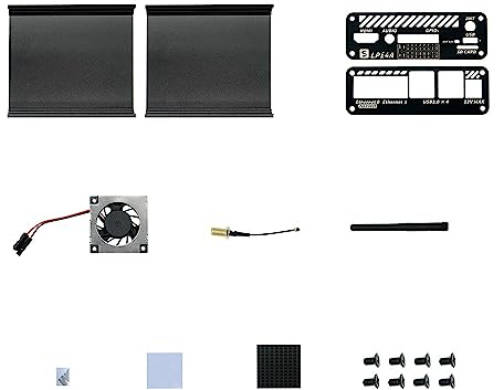 youyeetoo Metallgehäuse, für Licheepi 4A RISC-V Single Board Computer - RISC-V Laptop CPU TH1520 (nur Metallgehäuse)