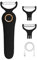 SUNHAIXIA Electric Peeler Orbital Vegetable Peeler with Stainless Steel Multi-Functional Blades USB Rechargeable PL907E (Black)