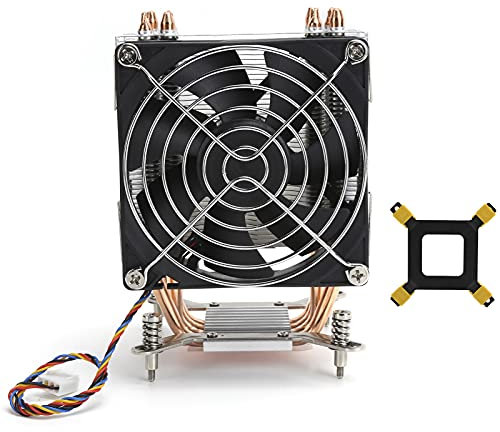 Mtlavishness Cpu Lga2011 Cooler 15×12×11 Cpu Cooler Heat Sink Cooling Fan For Lga2011 1366 1150 1151 1155 1156 Computer Supplies Fans Lga 775 Cpu Cooler