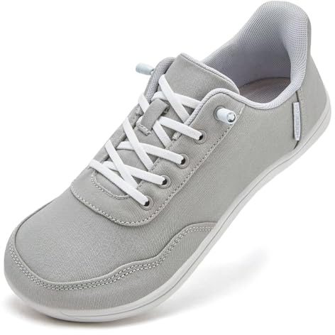 HOBIBEAR Unisex breda barfotaskor handsfree slip-skor kvinnor män barfotaskor minimalistiska utomhus spår löpning promenadskor