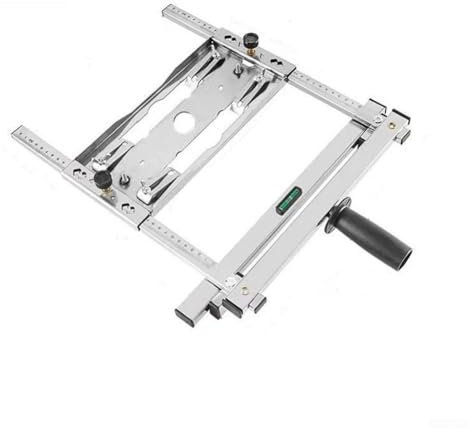 Besttoolifes Sierra circular eléctrica para carpintería, tabla de cortar de acero multifunción, guía de bordes, marco de posicionamiento, kit de sierra circular simple para carpintería