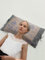 EDMILE Oreiller cervical en sarrasin réglable pour dormir, soutien du cou cervical, coussin de soutien lombaire rafraîchissant pour soulager la douleur, 33 x 58,4 cm, brun clair