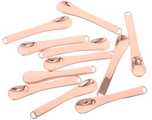 LRXIYODE 20piezas Unidades Aplicadores Facial Espátula Cosmética Cuchara Maquillaje Aplicador Facial Espátula Reutilizable