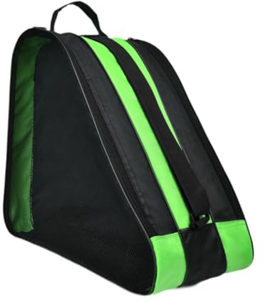 Baoblaze Bolsa de Transporte para Patines con Diseño Práctico Y Material Duradero Espacio Interno Amplio Y Mangos Reforzados Adecuada para Adultos Y Jóvenes P, Verde