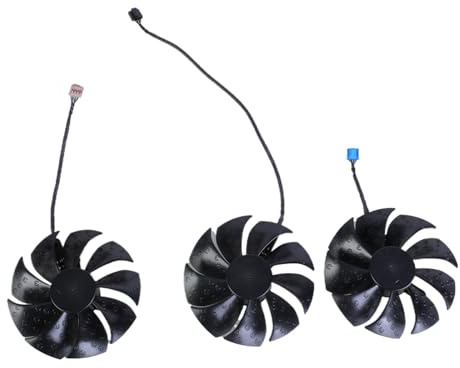 EXQIOUR 3 ventiladores VGA PLD09220S12H de 87 mm para RTX3070 3080TI 3090 FTW3 ventilador de refrigeración de tarjeta gráfica de 4 pines 12 V