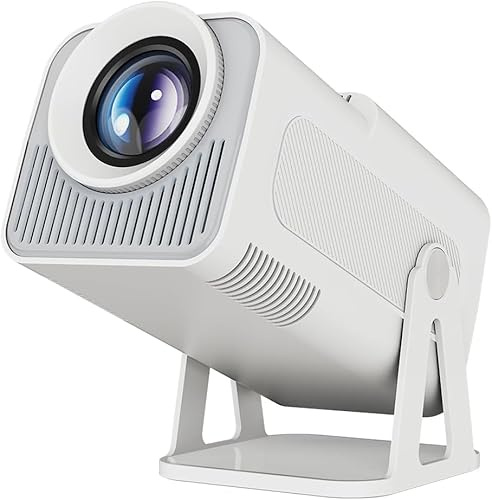 HY320N 1080P Smart Mini Projektor Kompatibel 4K WiFi 6 Bluetooth 5.2 Whale OS HDMI USB bärbar projektor för hemmabio utomhus