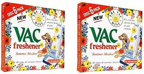 FIND A SPARE 2X Pack Vac 12 Fresheners Summer Meadow Extra Strength Powerful Scent For All Vacuum Hoover Handheld Bagless And Bagged Cleaners Pet Lovers