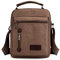 Bandolera Hombre Bolsos Bandolera Hombre Viaje pequeño Bolso Mensajero Lona Bolso Cruzado Teléfono Múltiples Bolsillos para Trabajo Senderismo