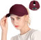 HASAGEI Baseball Cap Damen Pferdeschwanz Baseball Cap Verstellbar Basecap Outdoor Hut Baumwolle Retro Mützen Baseballkappe Hat Mit Zöpfen Loch Loop Hut Atmungsaktiv Sonnenschutz Sommercap