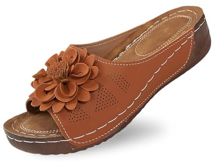 Generico Ciabatte Ortopediche Donna Estivi,Nuvole Sandalo Estivi Eleganti Comode Spiaggia Slip on Espadrillas Sandali Pantofole Piscina da Casa Primaverili e Estate