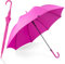 RUMBRELLA Hot Pink Golf Umbrellas 50IN Large Oversize Windproof,Auto Open Umbrella for Men and Women