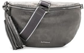 Emily & Noah Umhängetasche E&N Belli 64561 Damen Handtaschen Uni darksilver 833