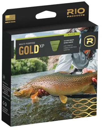 RIO Products Elite Gold XP Fly Fishing Line - Extra Power and Versatility - Smooth Casting Fly Line