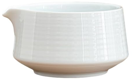MagiDeal Coppa di Porcellana Giapponese Ciotola in Porcellana Tazza da tè da tè da tè da 560 ml con Accessori Matcha Artigianali a Mano per la Famiglia, Bianco