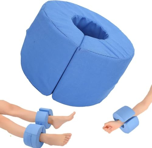 Uadme 1 cojín de algodón para la mano, cojín de espuma para el tobillo y la pierna, estabilizador de la mano, cojín de elevación para piernas y pies, cojín de espuma para el tobillo, gran practicidad