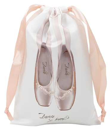 Bolsas para Zapatos de Almacenamiento, Funda De Cordón para Zapatos De Baile, Accesorios De Satén Antipolvo Lavables Ligeros para Bailarinas Y Regalos De Cumpleaños