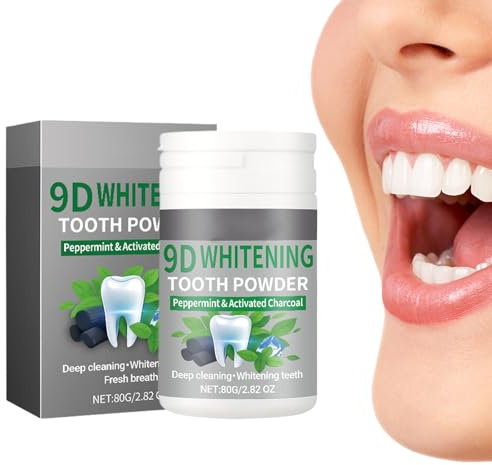 Poudre Dentaire - 80g Neutralisation des Odeurs et Taches - Soin Gingival,Pour l'Hygiène et le Soulagement des Taches et Irritations pour Adultes