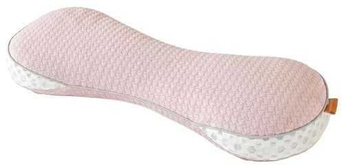 Tsawntd Nackkuddar, bovete nackkudde, bovete kudde för smärta - ergonomisk konturdesign, justerbar höjd, andningsbart stickat skydd