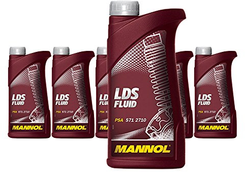 6 x 1L MANNOL LDS Fluid/Hydraktiv Hydraulikoel PSA B71 2712