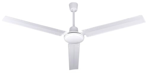 Kasart Ventilatore da soffitto 3 Pale, Diametro 140cm, 5 velocità