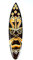 Asia Design Miniatur Surfboard Dekosurfboard Surfbrett Holz Wellenreiten inkl. Holzständer Dekoration Nr 18 (20cm)