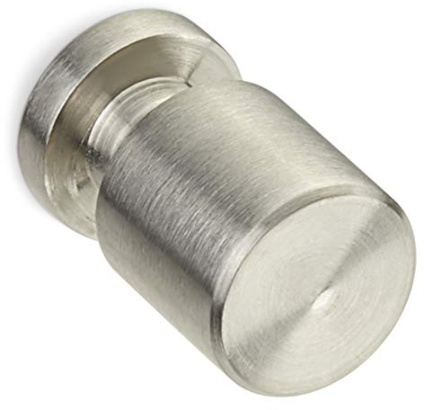 SOTECH 5 Stück Möbelknöpfe EK05 Ø 15 mm Edelstahl gebürstet Möbelknauf