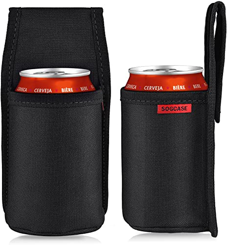 SOGCASE Beverage Holster Portable Water Bottle Sleeve Bag Beer Pouch for Canned Beverages, Beer and More (1 Pack)