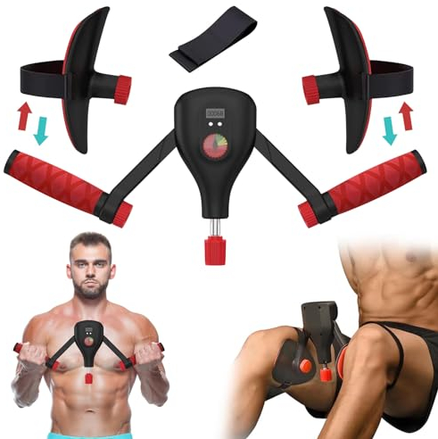 Oberschenkeltrainer Beinpresse für Zuhause, LCD-Zählung Beckenboden Trainer Damen und Herren, Multifunktionaler Beintrainer Armtrainer, Beckenbodentrainer für Frau Männer
