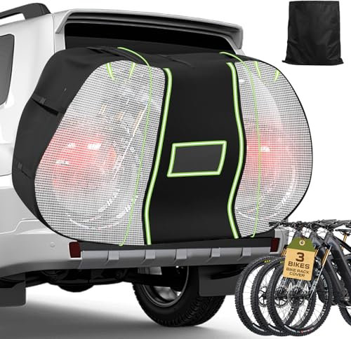 wowspeed Copri Bicicletta, 900D Copertura Bicicletta Impermeabile Oxford (204Lx94Wx127Hcm) Copribici Telo Protettivo per Biciclette Antipolvere Vento Pioggia Protezione UV, Copertura per Mountain Bike