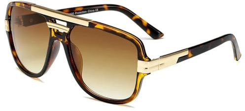 Herrsolglasögon Vintage Herrsolglasögon Gradienta Solglasögon UV400, 02 Leopard, Te, Glasögon