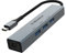 Elexlinco USB C Hub, Slim Type C to 4 Port USB 3.0 Adapter with a 1000Mbps Rj45 Ethernet Port and 3 USB 3.0 Ports, High Speed USB Splitter Compatible with MacBook Pro/Air, iPad Pro, Dell, XPS and More