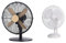 Russell Hobbs RHMDF1201WDB 12 Inch Scandi Electric Desk Fan, 3 Speed Settings & 12 Inch, Lightweight, Portable Desk Fan, 3 Speeds, Wide-Angled Oscillation, Powerful