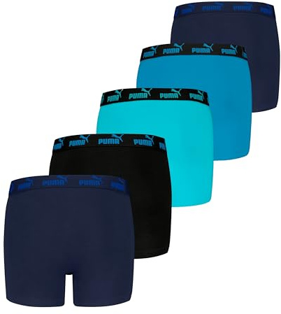 Puma Elements Puma Elements Boys Stampati Boxers 5P Amazon Bambini e Ragazzi (Pacco da 5)