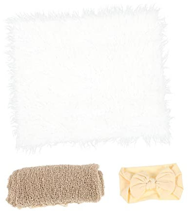 WATIIFUFU 3 stücke Neugeborenen Fotografie Outfits Cartoon Decke Swaddle Wrap Stirnband Baby Foto Requisiten für Jungen Mädchen