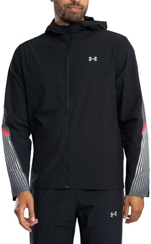 Under Armour Velociti Storm Hooded Chaqueta para correr Hombres negro - black M