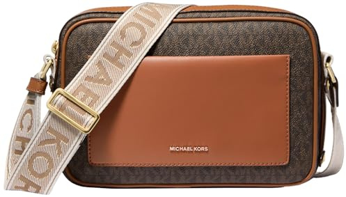 Michael Kors 32R5G5VC9B-252 LG EW PCKT XBODY Women BRN/ACORN Size One Size