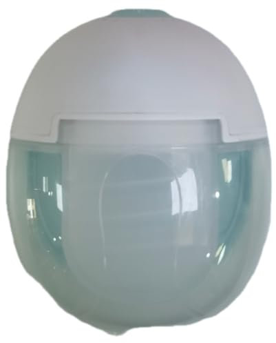 Comfyer Heiz-Milchpumpe Elektrisch Tragbar Freihändig, Branchenführende Heiztechnologie,Magnet-Ladestation,App-Steuerung,Inkl. 20 Milchbeutel,Klinik-Standard Saugkraft, 2er-Set