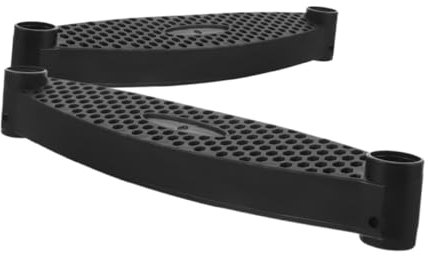 SOPOTUTU 2pezzi Tappetini Antiscivolo Plastica per Scale Letto Castello Accessori di Sicurezza per Gradini Trampolino e Letti Loft Design Resistente e Facile Installazione