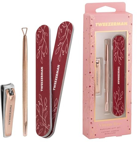 Tweezerman Vintage Rose Manicure Gift Set