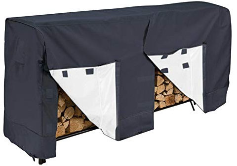 Bache Chauffage, 4FT / 8FT Couvercle en Chauffage, Oxford Couvercle Support Chauffage étanche Extérieur Housse Protection